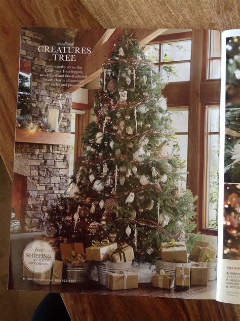 Pottery Barn tree | Christmas scene, Christmas decorations, Christmas magic