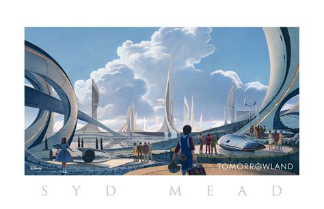 Tomorrowland concept art by Syd Mead | Cultjer