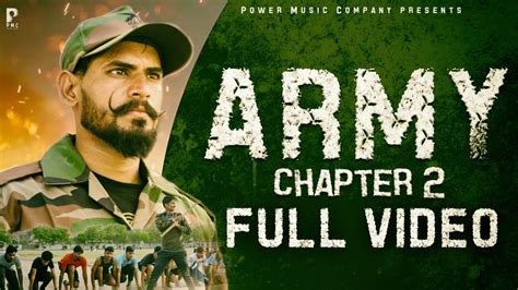 Army : Chapter 2 | Official Video | Amrit Gandhiwala | Gandhi Brothers | New Haryanvi Song 2022 ...