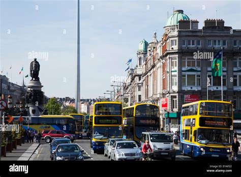 O'connell street;Dublin city county dublin ireland Stock Photo - Alamy