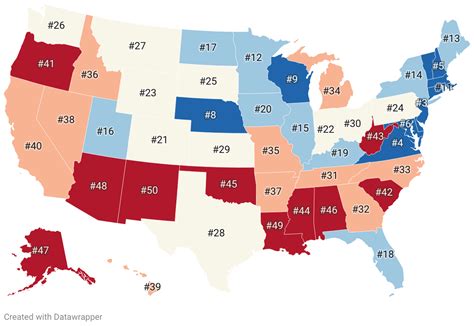 Public School Rankings By State 2024