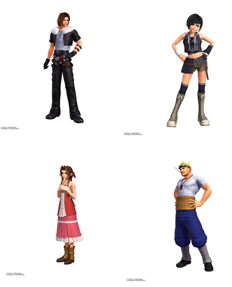 New renders from Final Fantasy Characters in KINGDOM HEARTS III ReMind : r/KingdomHearts