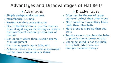 Belt Drives Definition Advantages/Disadvantages - ppt download