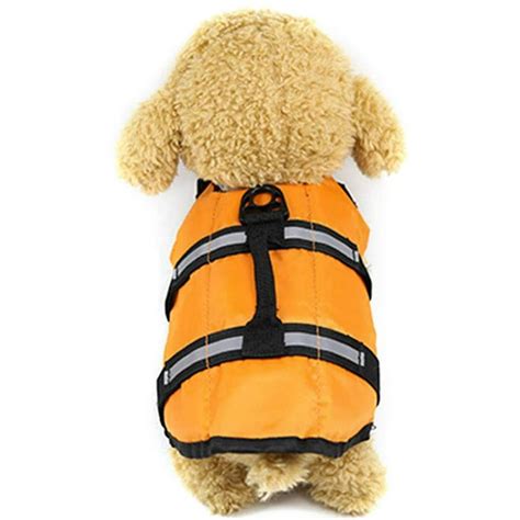 esafio Puppy Dog Rescue Swimming Wear Safety Clothes Vest Swimming Suit Outdoor Pet Dog Cat ...