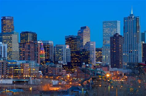 Denver Skyline at Sunset | Downtown Denver from across I25 (… | Flickr