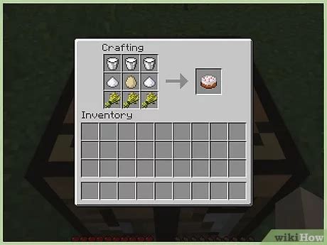 Minecraft Cake In Game Crafting