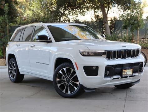 New 2023 Jeep Grand Cherokee Overland Sport Utility in Santa Barbara #J1841 | Santa Barbara ...