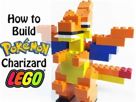 How to Make Charizard out of Lego - YouTube | Lego, Lego pokemon, Pokemon charizard