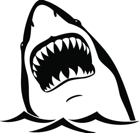 MOTORS Great White Shark JAWS horror movie decal IN1984898