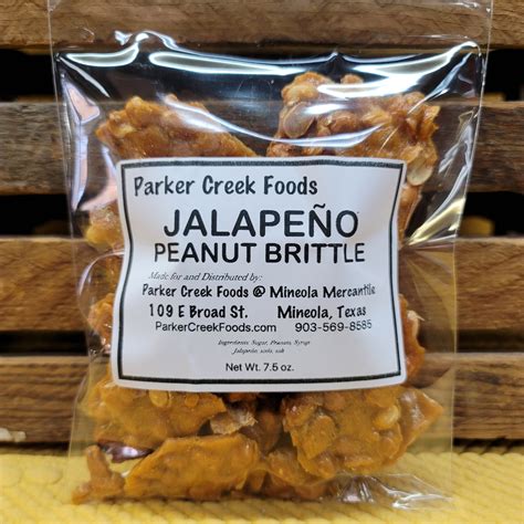 Jalapeno Peanut Brittle – Parker Creek Foods