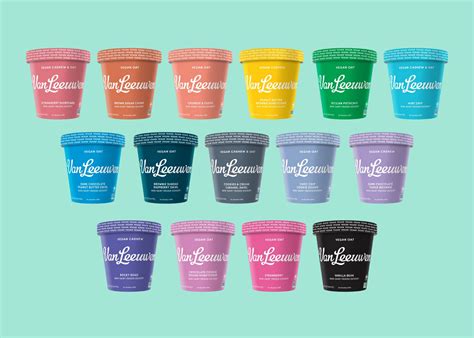 Van Leeuwen Debuts Bold New Packaging for Its Vegan Pint Line ...