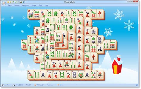 MahJong Suite - Christmas Skin screenshot