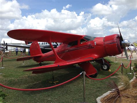 Beechcraft Model 17 Staggerwing at Sun 'N Fun 2013 | Air ride, Biplane ...