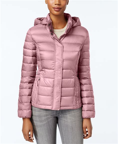 32 Degrees Packable Hooded Puffer Coat - Coats - Women - Macy's | Puffer coat, Coat, Puffer