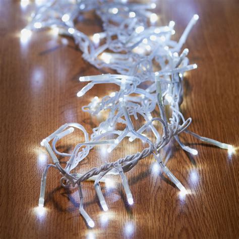 480 Cluster Christmas Lights - Cool White | Decorations