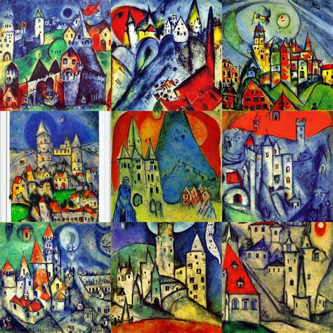 medieval castle, by marc chagall | Stable Diffusion | OpenArt