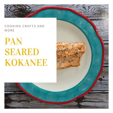 Pan Seared Kokanee, fish, easy and only 4 ingredients #food #easytomake ...