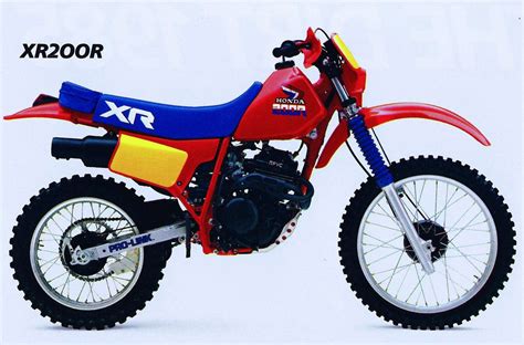 1985 Honda XR 200R | Honda dirt bike, Honda, Dirtbikes