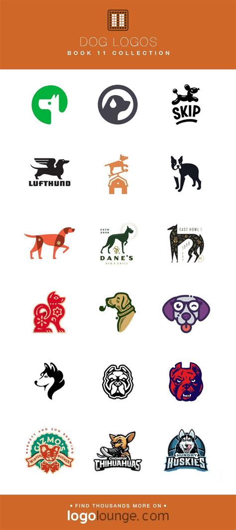 LogoLounge Book 11 Collection - Dog Logos Various breeds of dogs make ...