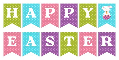 6 Best Printable Happy Easter Border - printablee.com