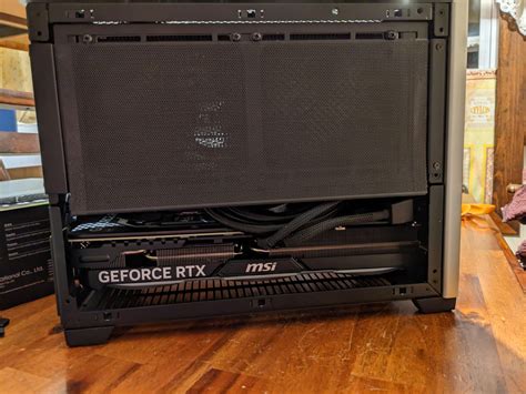 Can confirm the MSI Ventus 3X RTX 4070 Ti fits in the Ncase M1 without any modification : r/sffpc