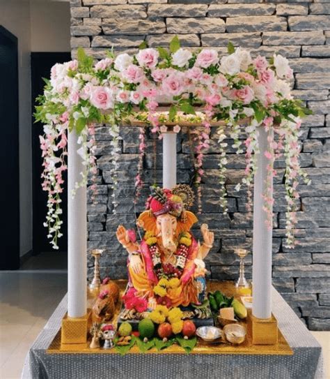 Best Ganpati Decoration Ideas For Home Ganpati Mandap To Try This Ganesha Chaturthi