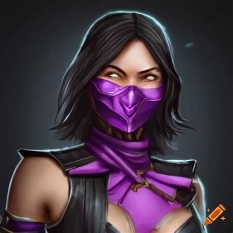 Mileena concept art from mortal kombat