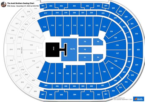 PNC Arena Concert Seating Chart - RateYourSeats.com