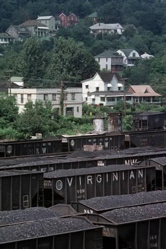 'Bluefield, West Virginia Coal, Railway Junction, Usa, 1979 ...