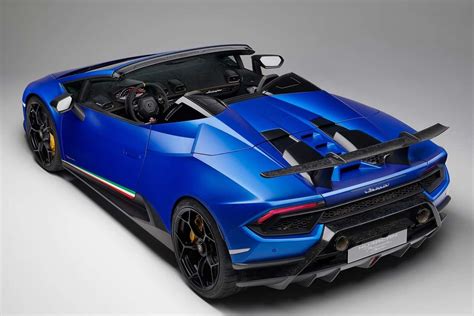 Lamborghini Huracan Performante Spyder Rear Quarter 2018 - AUTOBICS