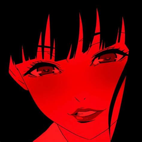 kakegurui icons | Tumblr | Red aesthetic grunge, Dark anime, Anime icons