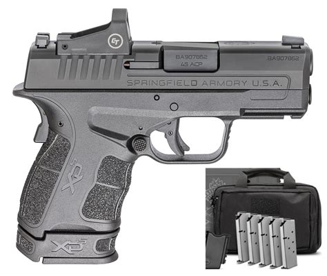 Springfield Armory XD-S Mod.2 OSP 45acp Gear Up Pistol Package, Crimson Trace CTS-1500 Red Dot ...