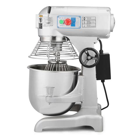 Maxwolf Commercial Food Mixer Stand Food Mixer Dough Mixer 20 Quart Heavy Duty Food Processor ...