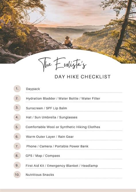 10 Hiking Essentials to Pack for a Day Hike