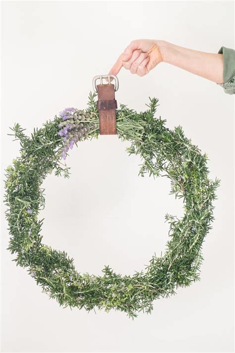 DIY Rosemary Wreath - Sugar and Charm Sugar and Charm