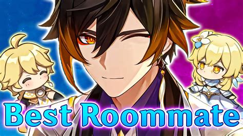 Zhongli being the "BEST" Roommate | ft. Zhongli | Genshin Impact voice ...