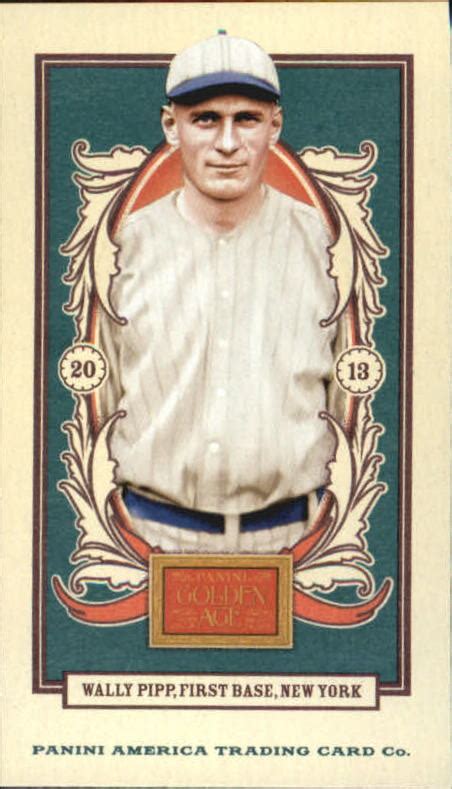 Buy Wally Pipp Cards Online | Wally Pipp Baseball Price Guide - Beckett