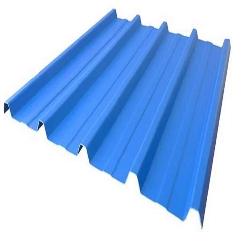 Blue Corrugated Roofing Sheet at Rs 62 /kilogram | Colour Coated Roofing Sheet | ID: 13598839812