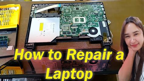 How to Repair ASUS Laptop | DIY Laptop Repair #laptoprepair #asuslaptop #howtorepair - YouTube