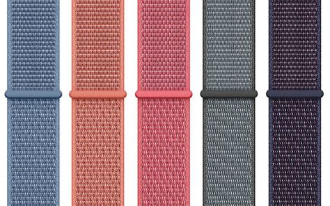 Apple Watch Gains New Band Colors in Sport, Sport Loop, Leather, and ...