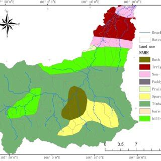 Land-use map of the Heihe River basin | Download Scientific Diagram