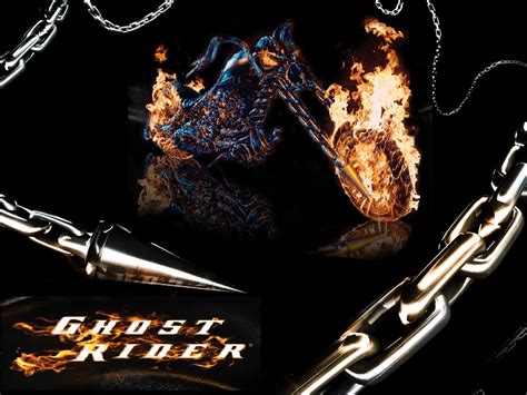 Ghost Rider Chain And Cycle by scrletfyre on DeviantArt