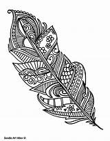 Indian Feathers Coloring Pages At GetColoringscom  Free Printable sketch template