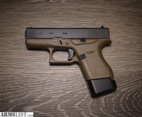 ARMSLIST - For Sale: Glock 43 fde