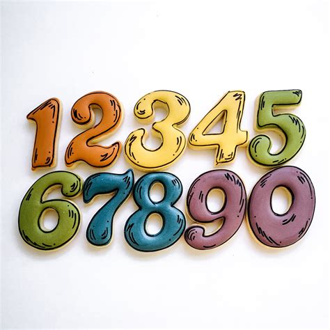 Charlie Numbers Set – MACStencils