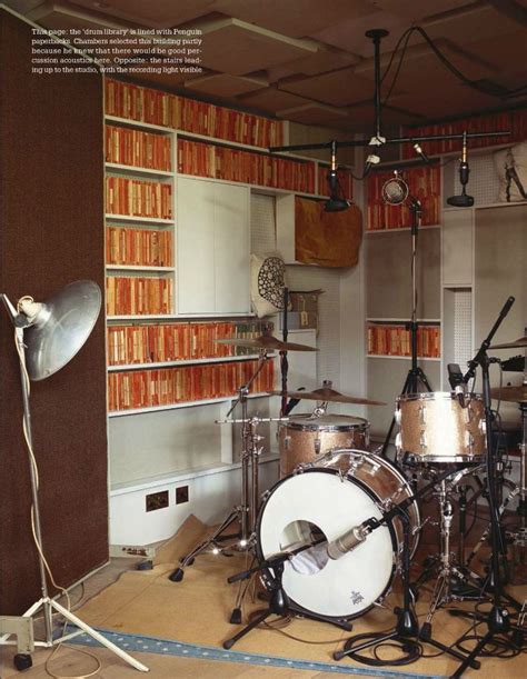 Guy Chambers, books and drums | Drums, Music instruments, Chamber