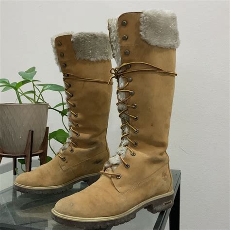 Timberland | Shoes | Rare Timberland Timberland Tall Suede Winter Boots ...