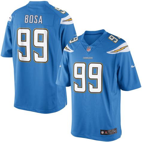 Nike Joey Bosa Los Angeles Chargers Powder Blue Limited Jersey