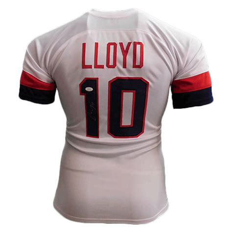 Carli Lloyd Autographed White USA Soccer Jersey (JSA) — RSA