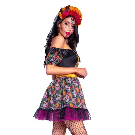 Leg Avenue Marigold Catrina Costume - Janet's Closet